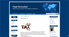 Desktop Screenshot of pajakkonsultasi.com